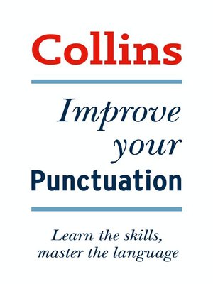 cover image of Collins Improve Your Punctuation